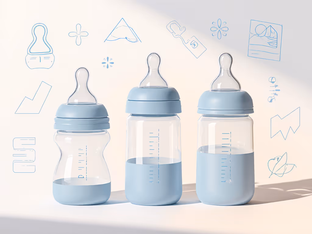 comparison chart of top 3 anti-colic bottles