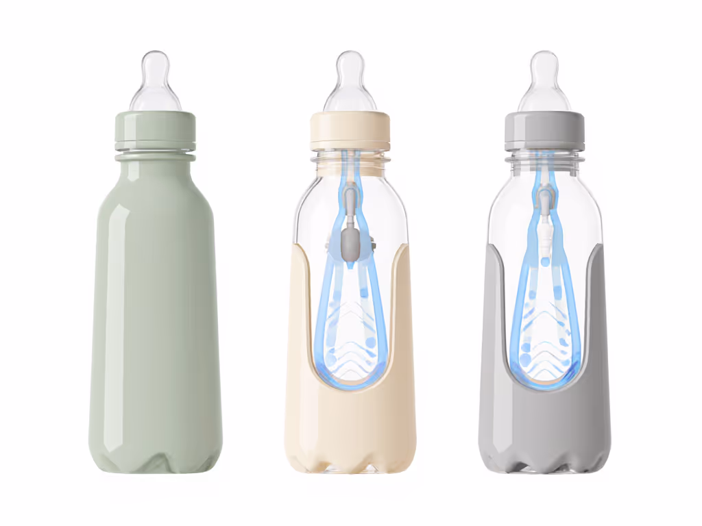 anti-colic bottle venting mechanism comparison