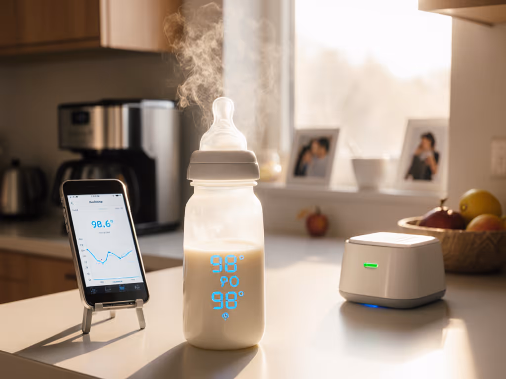 Safe Milk Temperature: Bottle Tech Prevents Feeding Risks