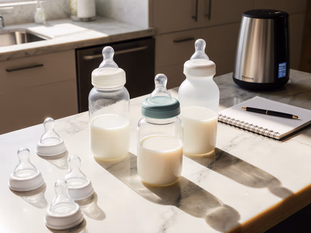 Baby Bottle Material Safety: Glass Plastic Silicone Compared