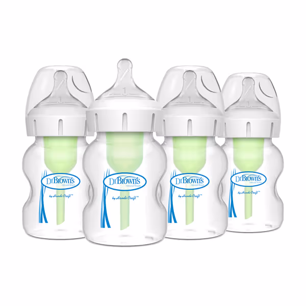 Dr. Brown's Wide-Neck Anti-Colic Bottles