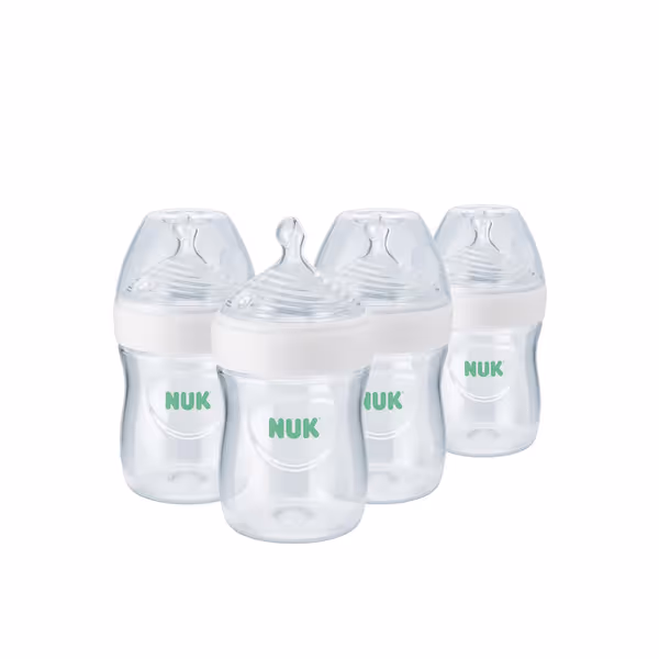 NUK Simply Natural Baby Bottle with SafeTemp